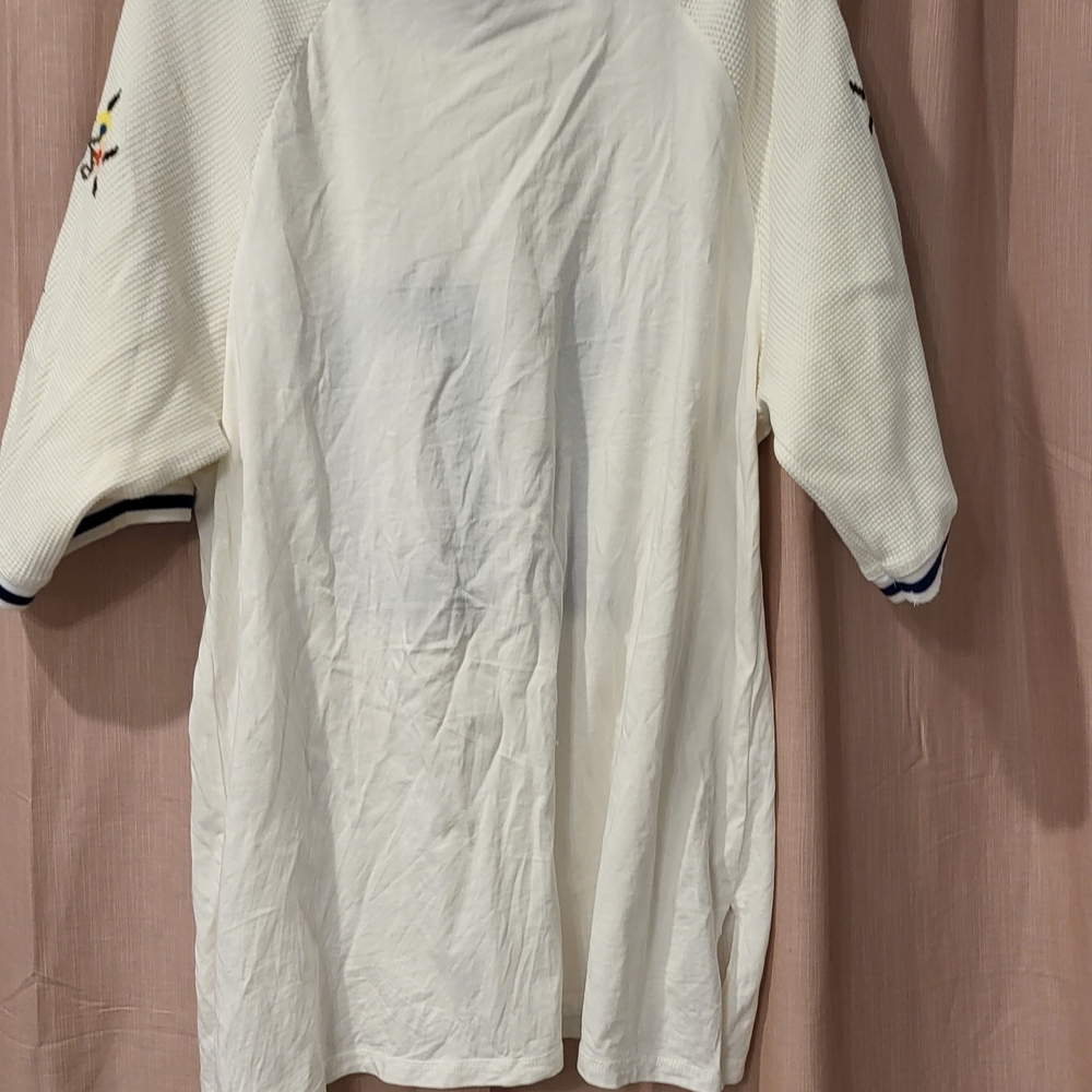 Anthropologie White Ribbed-Neck Tee - Picture 5 of 5